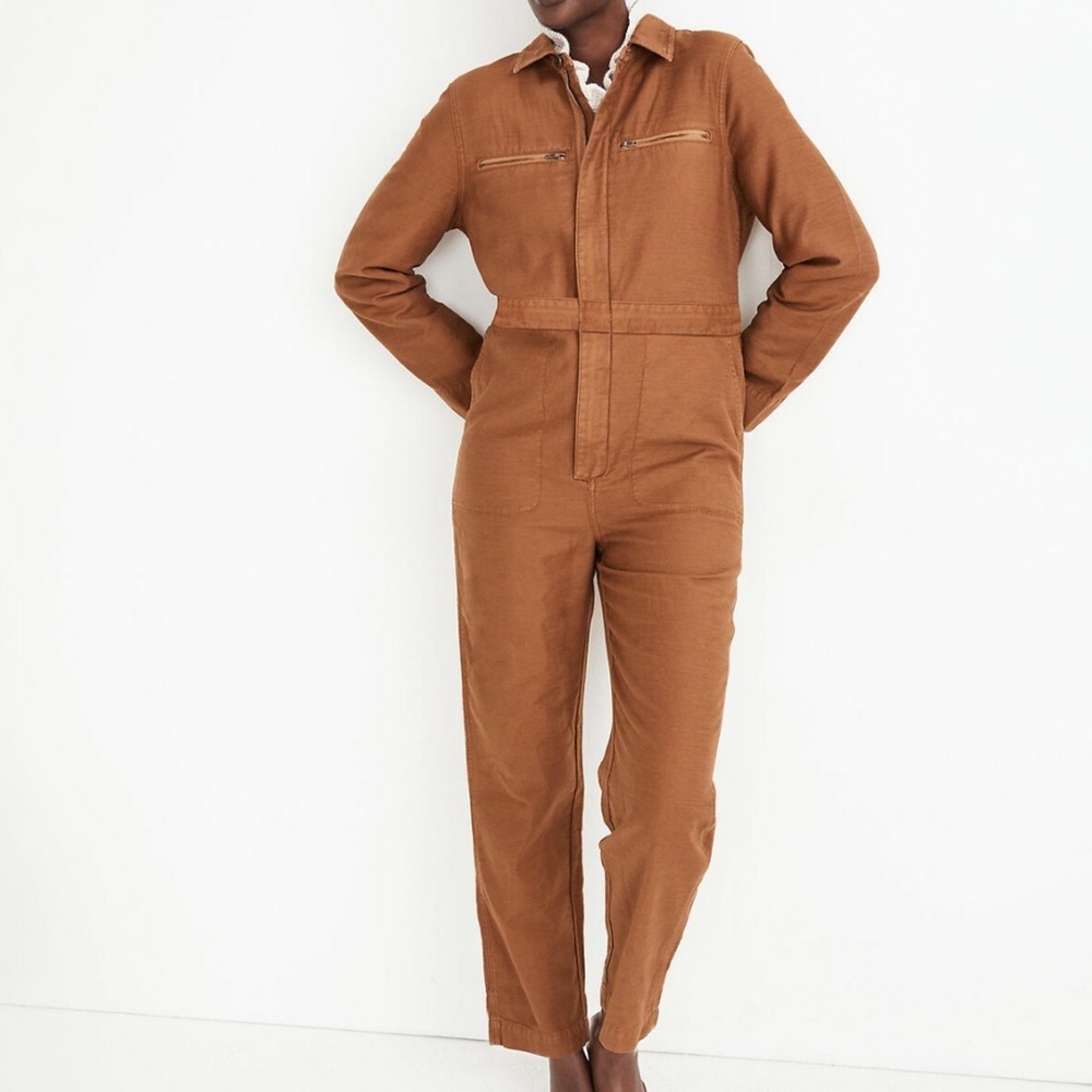 Madewell zipper coveralls size XL